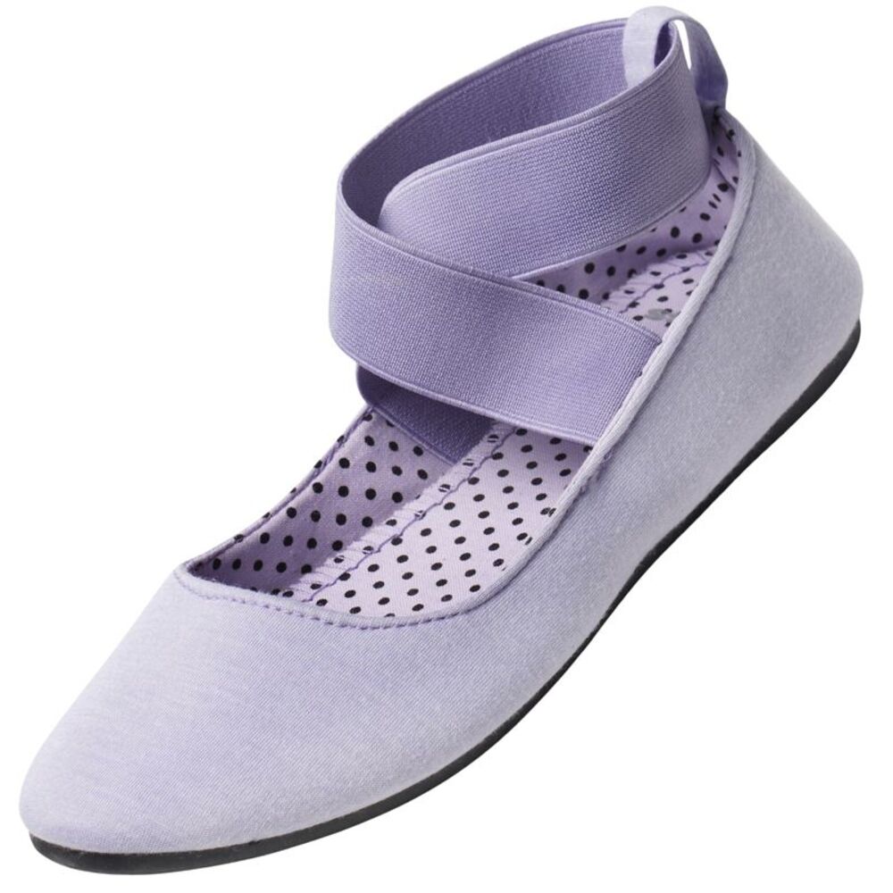 Alpine Swiss Peony Womens Ballet Flats Elastic Ankle Strap Shoes Slip On Loafers
